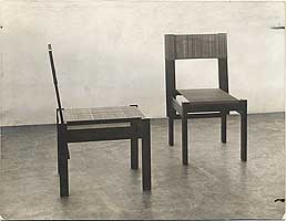 Side chair designed by Marcel Breuer