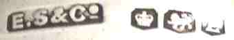 E.S&Co mark, E. Silver & Co, London , Sheffield 1947