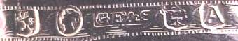 GE & S mark, George Edward & Son -possibly-, Glasgow 1871