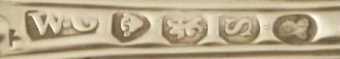 William Chawner II: London 1833 mark William Eley I, Williamd Fearn, William Chawner II: London 1833 mark