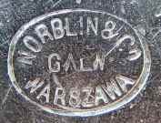 Norblin mark: 1872-1893 Norblin mark: 1872-1893