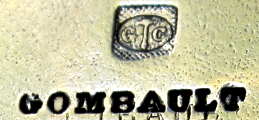 French silverplate maker: Gombault & F. Ch�ron