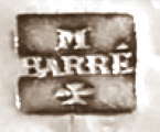 French silverplate maker: Barr� Marcel