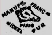 French silverplate maker: Manufacture fran�aise de Nickel Massif Pur