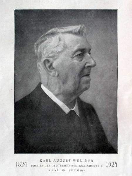 Karl August Wellner, pioneer of German cutlery industry Karl August Wellner, pioneer of German cutlery industry