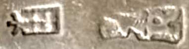 Malta silver hallmarks 1810 - 1820: maker Gioacchino Lebrun
