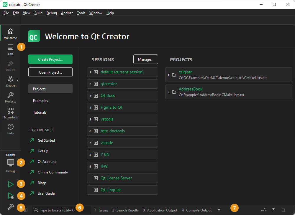 {Welcome mode}
