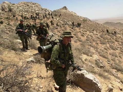 Canadian troops in Afghanistan