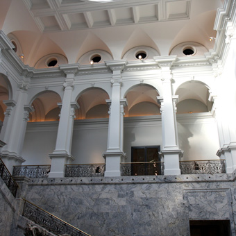 Museum interior