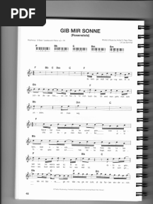 Gib Mir Sonne PDF