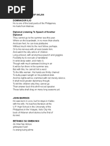 Aklan Literature New