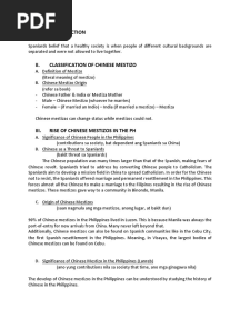 Ascendance of Chinese Mestizos in The Philippines - RZL110