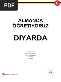 Almanca Diyarda