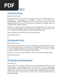 Schreiben Teil 2 b2