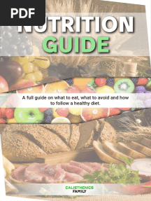 Nutrition Guide by Calisthenics Family
