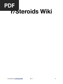Steroid Wiki