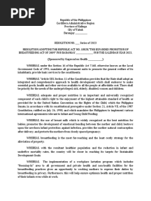 RA 10028 Expanded Breastfeeding Promotion Act