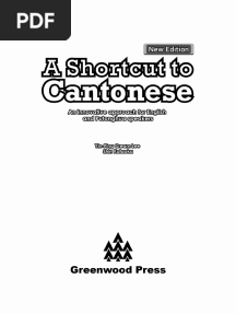 A Shortcut To Cantonese (New Ed)