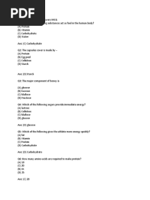 Biology GK Questions Answers MCQ