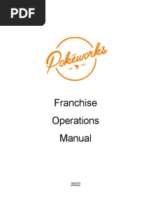 Franchise Ops Manual 2022