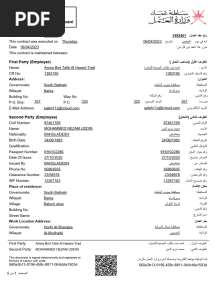 Work - Contract Example Oman