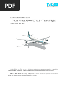 ToLiss AirbusA340-600 Tutorial