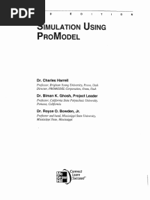 Simulation Using ProModel