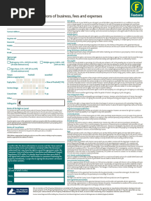 Foxtons Fees and Terms London