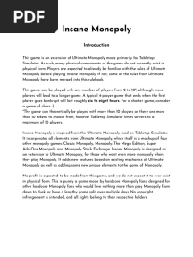 Insane Monopoly Rulebook PDF