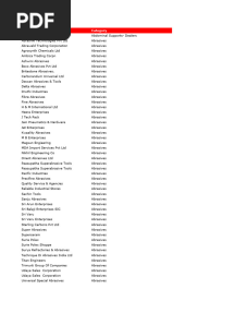 Bangalore Commercial Database
