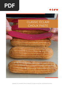 Classic Éclair Choux Paste