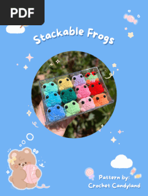 Stackable Frogs Pattern