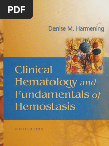 Clinical Hematology and Fundamentals of Hemostasis - Harmening