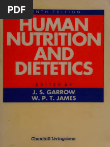 Human Nutrition and Dietetics