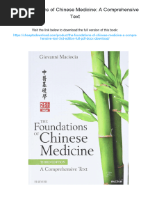 The Foundations of Chinese Medicine: A Comprehensive Text. 3rd Edition. ISBN 0702052167, 978-0702052163