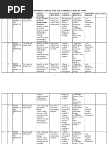 Grade 6 Rationalized Agriculture and Nutrition Schemes of Work Term 3 - Mountain Top Publisher