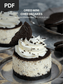 Oreo Mini Cheesecakes