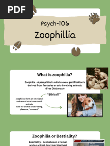 Zoophillia