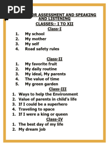 ASL Topics