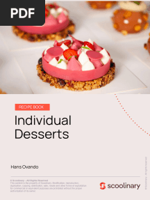 En Individual Desserts Recipe Book