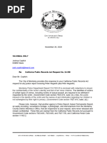 Hegseth Police Report