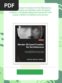 Blender 3D Asset Creation for the Metaverse: Unlock endless possibilities with 3D object creation, including metaverse characters and avatar models 1st Edition Anonymous - The latest updated ebook version is ready for download