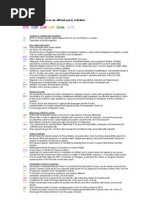 Links To Relevant Area On Official Party Websites: Green