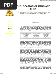 The Location of Both Ming Gong and Shen Gong Are Important in Interpreting A Zi Wei Chart