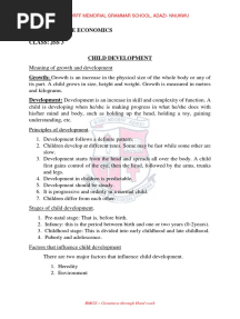 Subject: Home Economics Term: Third Class: Jss 3: Bubendorff Memorial Grammar School, Adazi-Nnukwu