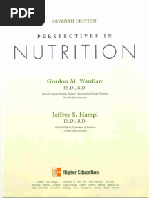 Perspectives in Nutrition 7th Edition