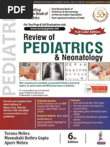 Review of Pediatrics and Neonatology