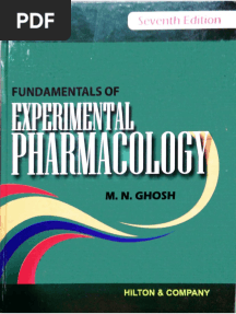M. N. Ghosh - Fundamentals of Experimental Pharmacology (2019)