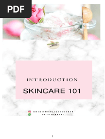 Introduction To Skincare