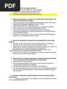 Fragen Und Antworten Zur Agile-Prüfung 1